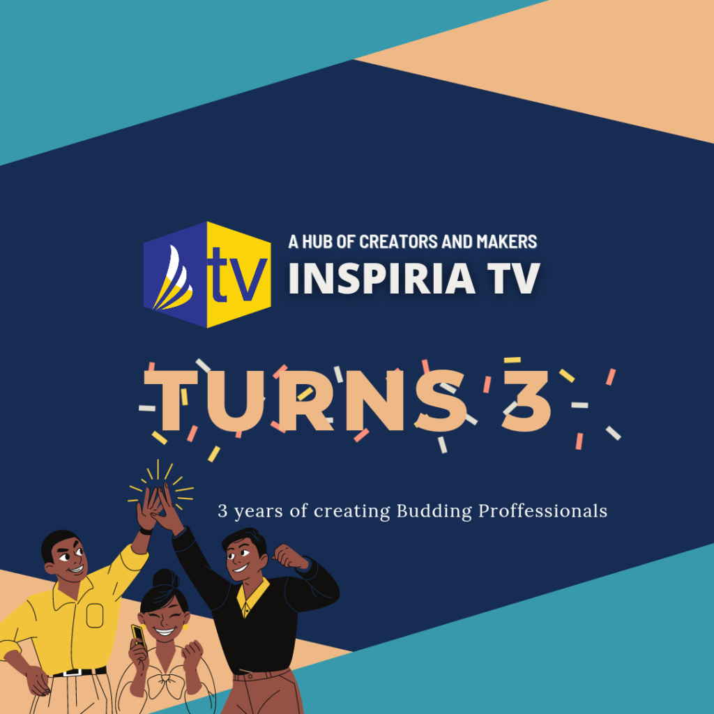 Inspiria Tv anniversary.