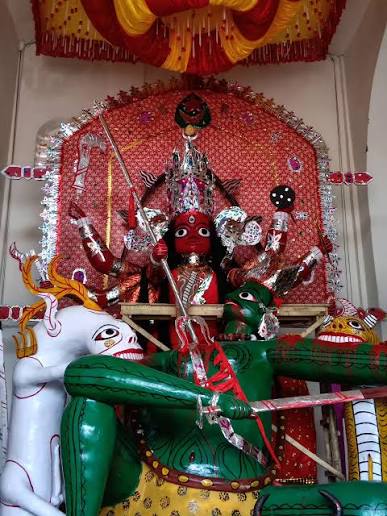 The Boro Devi idol of Cooch Behar, worshipped in a form distinct from the conventional Bengali Durga